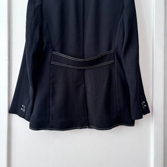 Joie Tabora Contrast Stitched Tailored Blazer - Picture 9 of 10